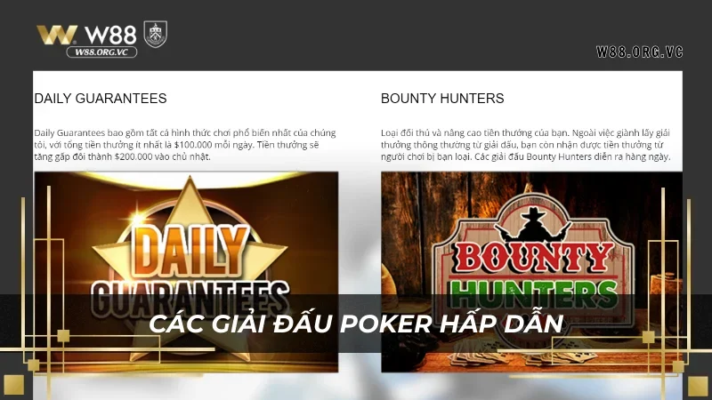 Mỗi giải đấp Poker đều dựa vào giá trị chip được đặt ra