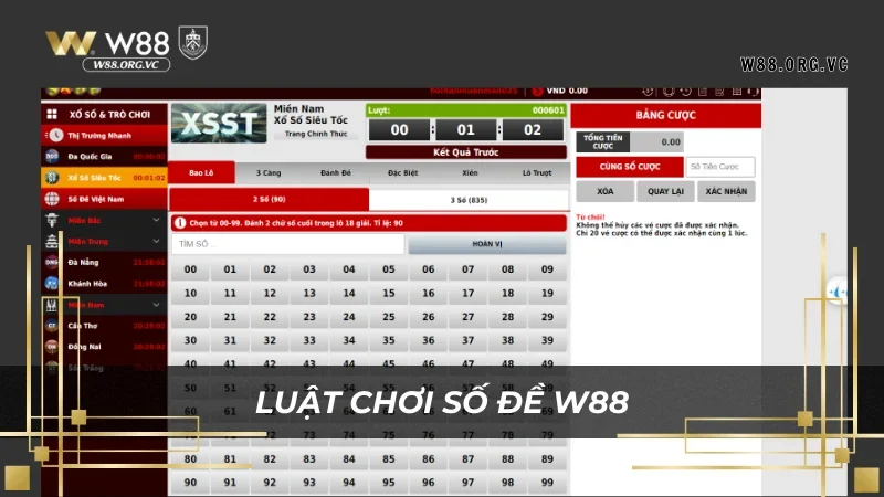 Hướng dẫn tham gia cá cược số đề