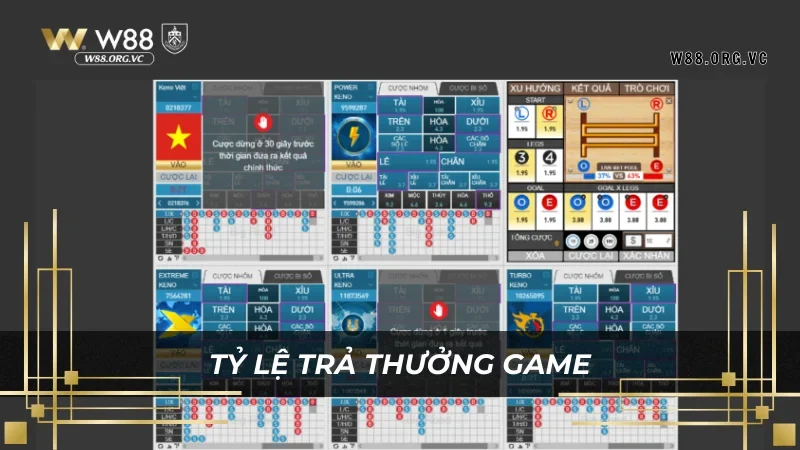 Tỷ lệ đổi thưởng của game keno có gì hấp dẫn?