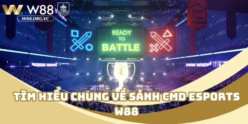 Tìm hiểu chung về sảnh CMD esports
