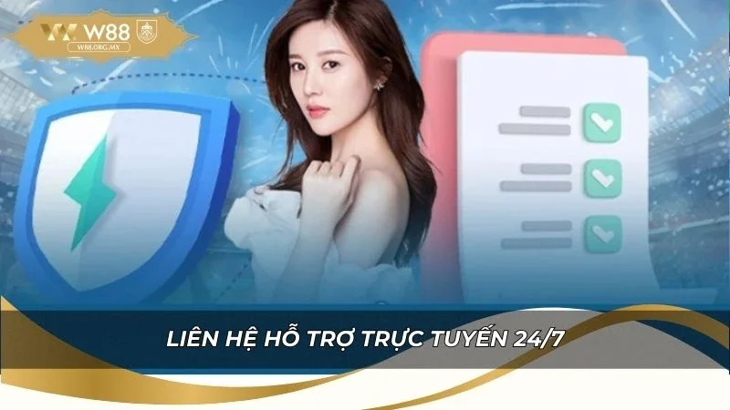 Khôi phục mật khẩu bằng cách liên hệ hỗ trợ trực tuyến 24/7